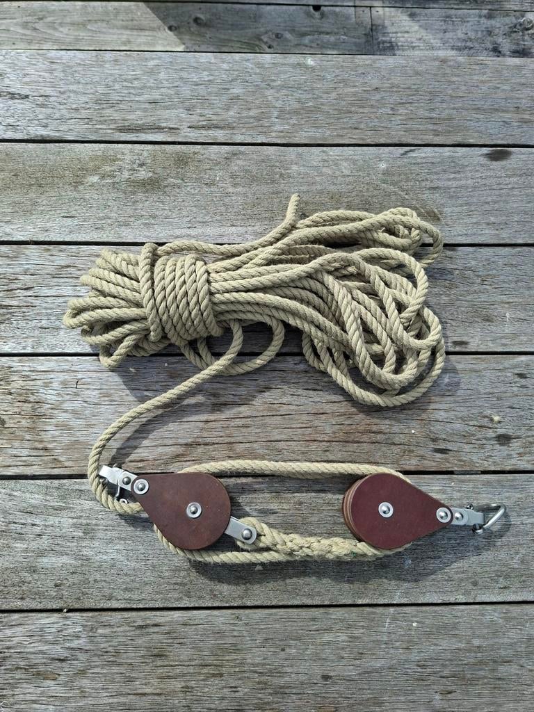 Grootschoot talie voor LM27, 30 tot 60 m², 6 meter of meer, Gebruikt, Ophalen of Verzenden