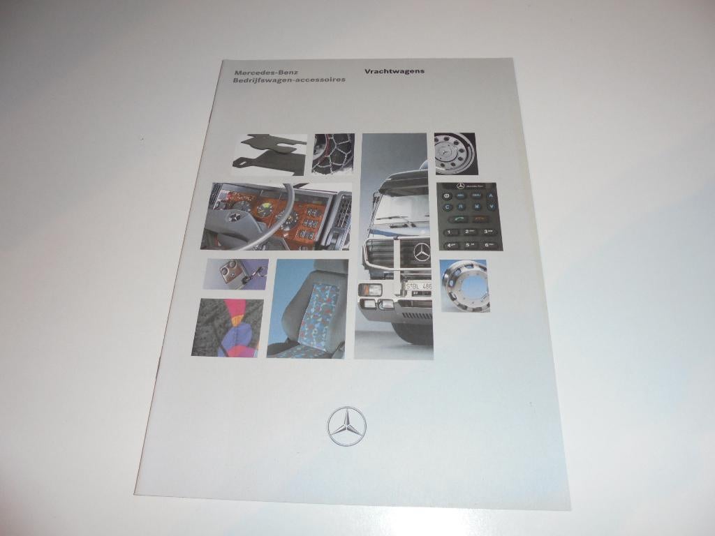 brochure Mercedes LK/MK/SK vrachtwagen accessoires  1995, Boeken, Auto's | Folders en Tijdschriften, Ophalen of Verzenden, Nieuw