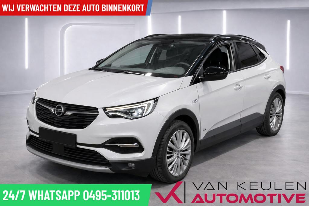 Opel Grandland 1.6 Turbo Plug-In Ultimate l Vol opties !, Zwart, 4 cilinders, Parkeerassistent, Wit
