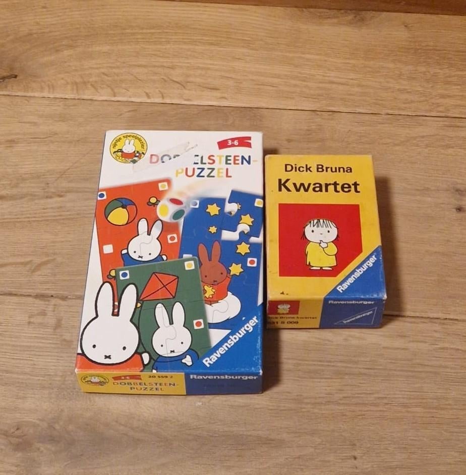 Nijntje puzzel en kwartet, Ophalen, Gebruikt, Kwartet(ten)