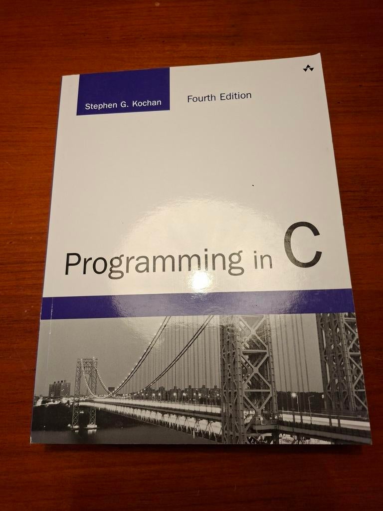 Programming in C - Stephen G. Kochan, Ophalen of Verzenden