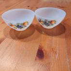 Arcopal kommetjes, Ophalen of Verzenden, Zo goed als nieuw, Porselein, Kop en/of schotel