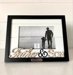Riviera Maison Fotolijst 'Father & Son' zwart, Ophalen of Verzenden, Zo goed als nieuw, Hout, Minder dan 50 cm