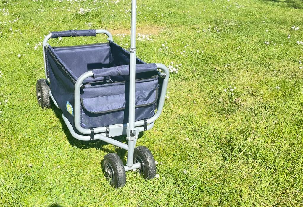 Opvouwbare bolderwagen Beachtrekker, Ophalen, Opvouwbaar, Zo goed als nieuw