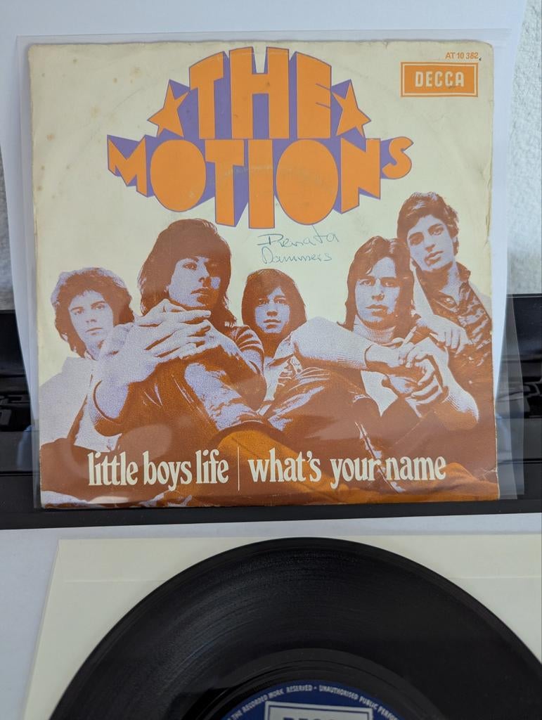 The Motions - Freedom / Little Boys (vinyl single), Ophalen of Verzenden, Gebruikt, Pop, Single