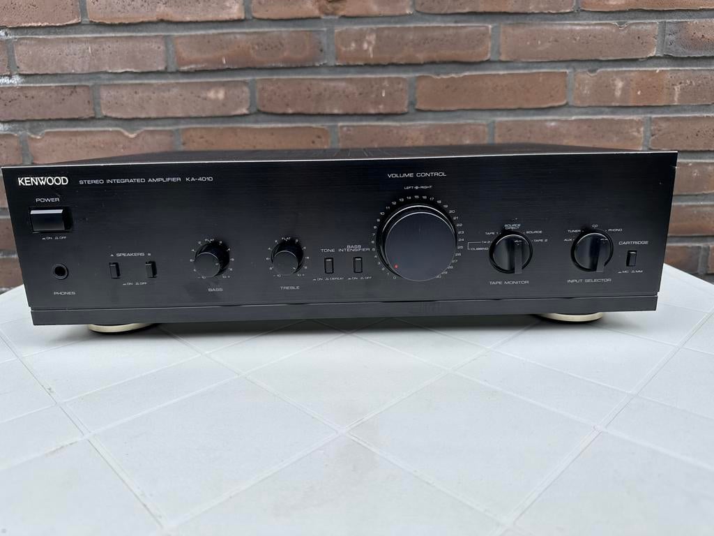 Kenwood KA-4010 Versterker, Overige merken, Gebruikt, Ophalen of Verzenden, 60 tot 120 watt