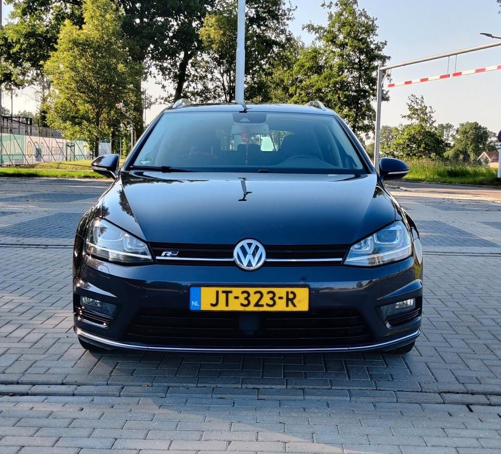 Volkswagen Golf Variant - R Line - 2.0 TDI 110KW/150PK 2015, Stof, Zwart, 4 cilinders, Stationwagon