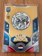 Panini Fifa 365 card AJAX club badge, Hobby en Vrije tijd, Stickers en Plaatjes, Verzenden, Nieuw, Plaatje