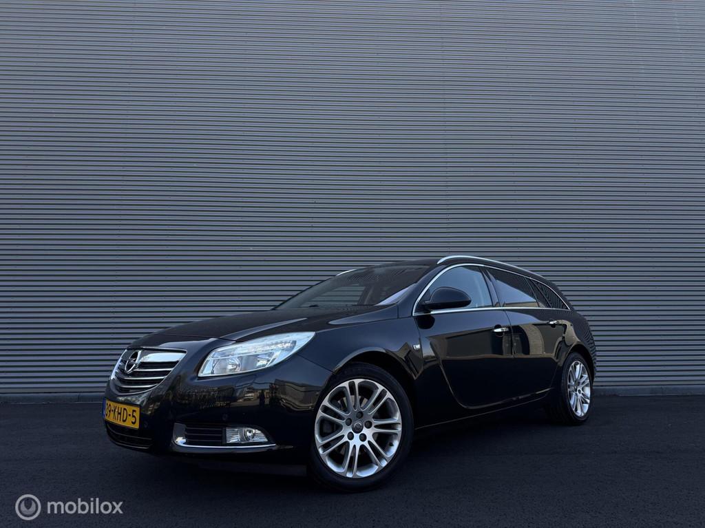 Opel Insignia Sports Tourer 1.6 T Cosmo | Winterpakket | Mem, Auto's, Opel, Voorwielaandrijving, Euro 5, Gebruikt, Zwart