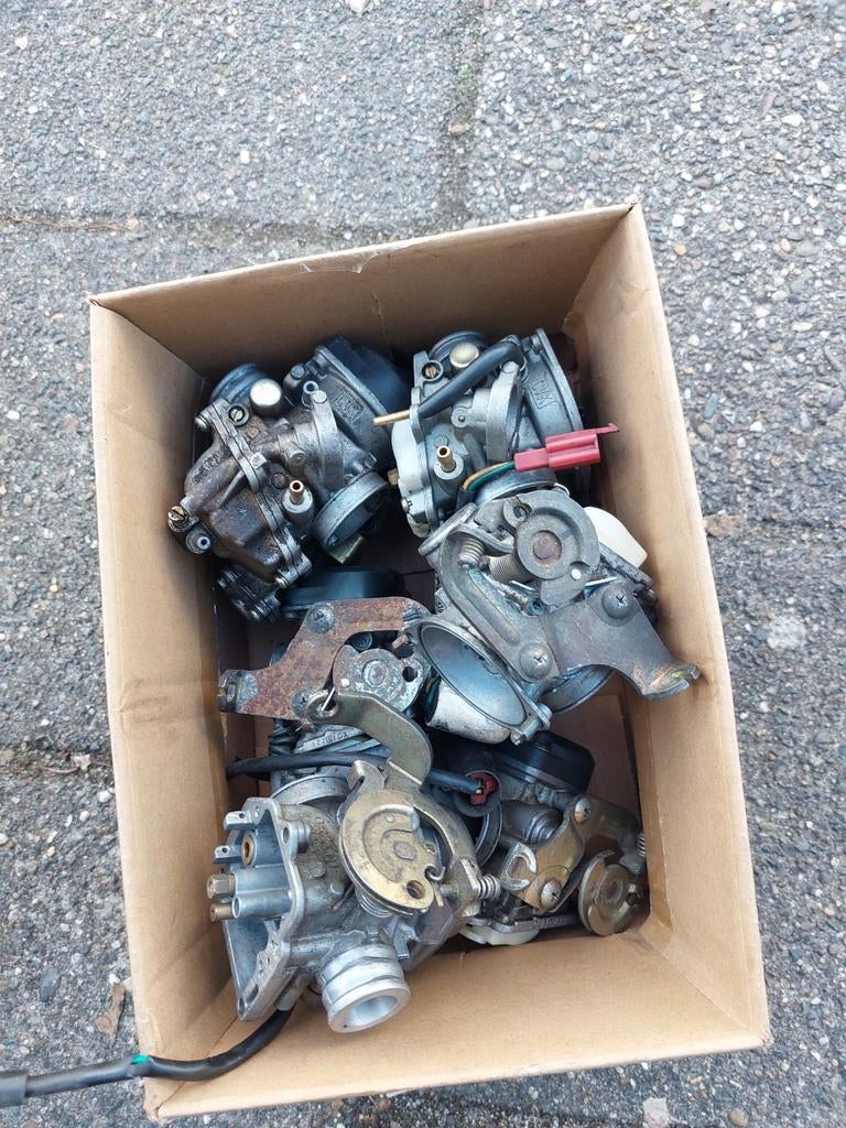 Piaggio zip / vespa 4t v2 carburateurs onderdelen/revisie, Ophalen of Verzenden, Overige typen, Piaggio