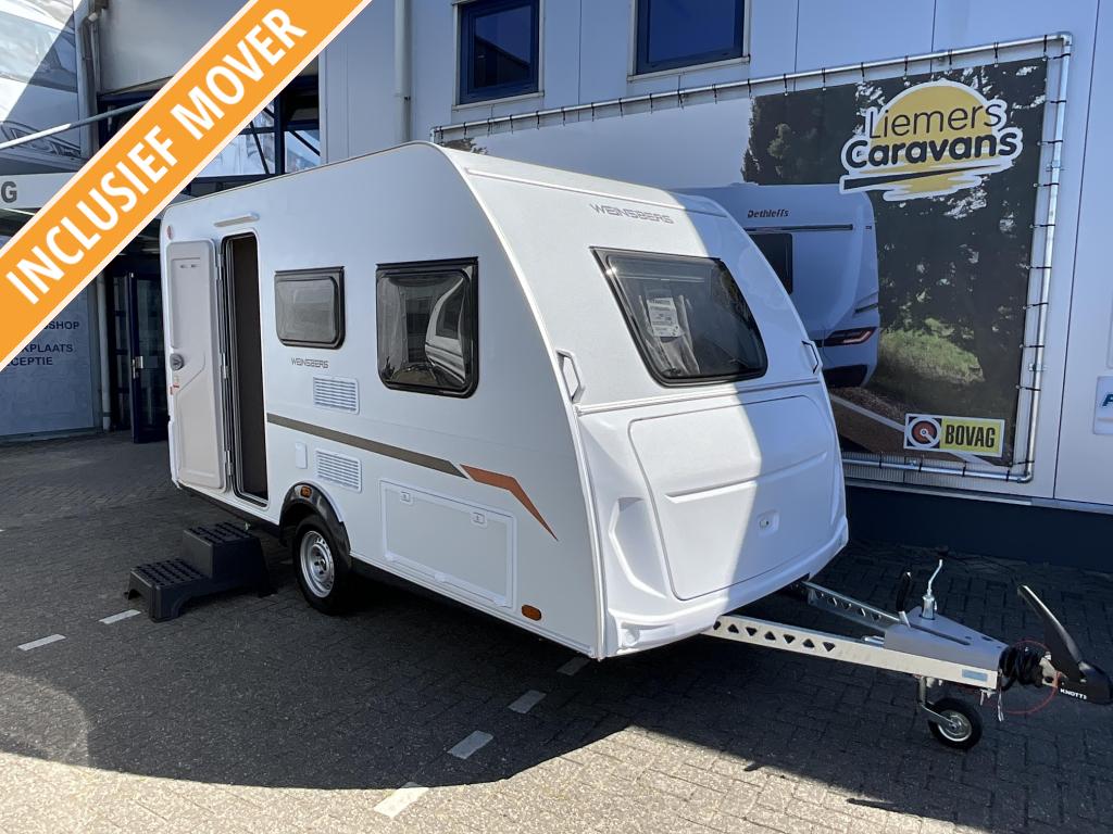 Weinsberg CaraCito 390 QD LICHTGEWICHT-MOVER, Overige merken, Bedrijf, Treinzit, Dwarsbed