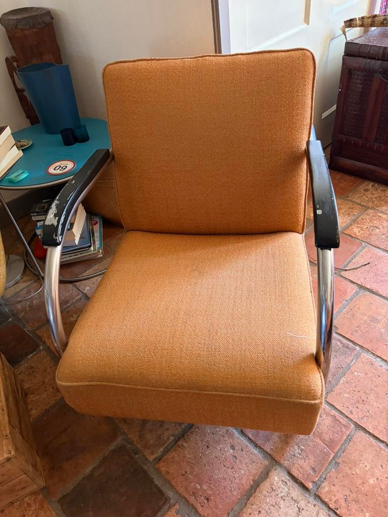 Twee fauteuils Jaren 50 Mücke Melder?, Ophalen, Gebruikt, Thonet, 75 tot 100 cm