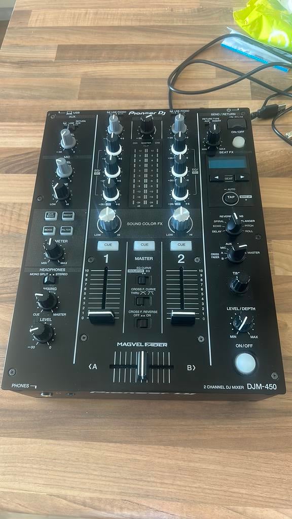 Pioneer DJM-450 DJ Mixer - 2-kanaals mengpaneel, Muziek en Instrumenten, Dj-sets en Draaitafels, Ophalen, Nieuw, Dj-set, Pioneer