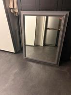 Grijze spiegel 113 x 92, Ophalen, Zo goed als nieuw, Rechthoekig, Minder dan 100 cm