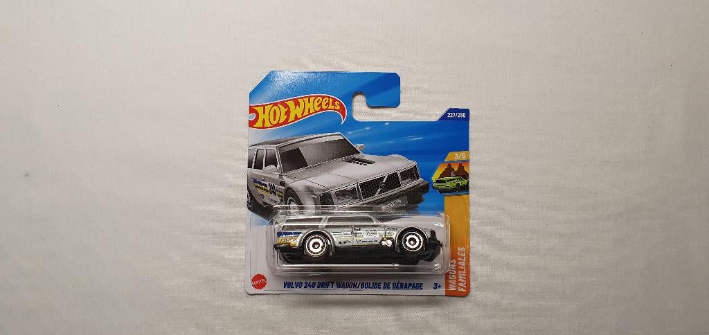 Hot Wheels Volvo 240 Drift Wagon Bolide de derapage, Hobby en Vrije tijd, Modelauto's | Overige schalen, Ophalen of Verzenden
