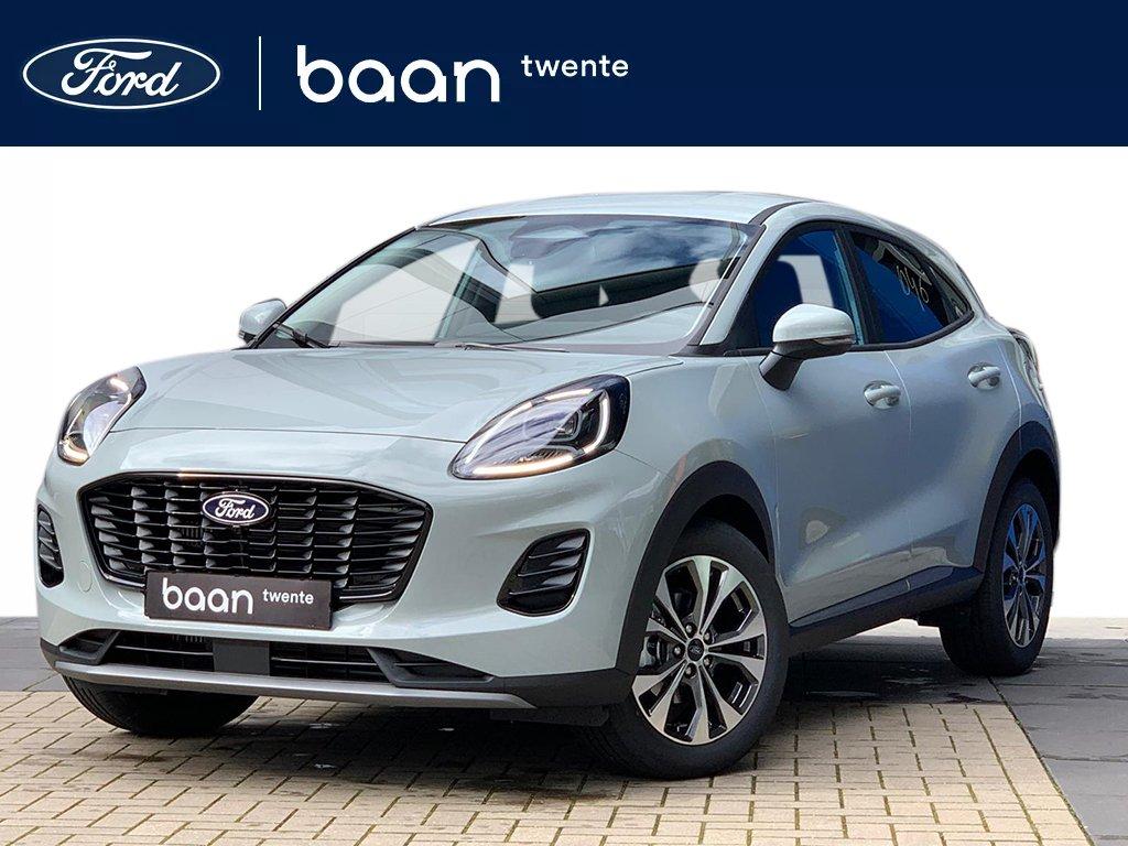 Ford Puma 1.0 EcoBoost Hybrid Titanium | Winter Pack | Camer, Auto's, Voorwielaandrijving, 12 maanden, Puma, Zwart