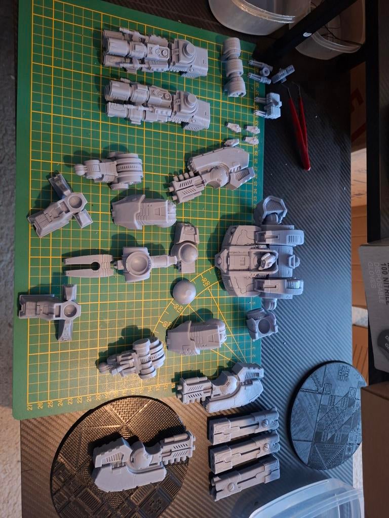 Tau'nar tau 40k warhammer 3dprint, Hobby en Vrije tijd, Modelbouw | Figuren en Diorama's, 1:35 tot 1:50, Ophalen of Verzenden