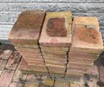 50 stuks Gebruikte terrastegels, rood/bruin 20x30x6 cm, Tuin en Terras, Tegels en Klinkers, Gebruikt, Ophalen of Verzenden, 10 m² of meer