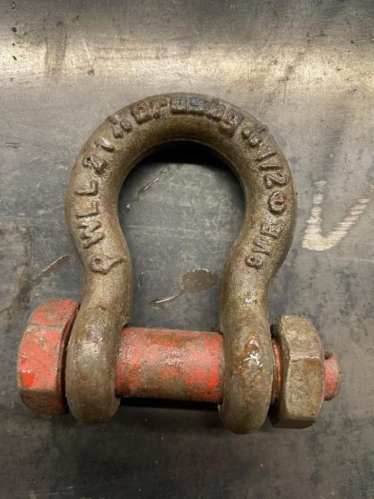 Harpsluiting/shackle 2 ton, Ophalen of Verzenden