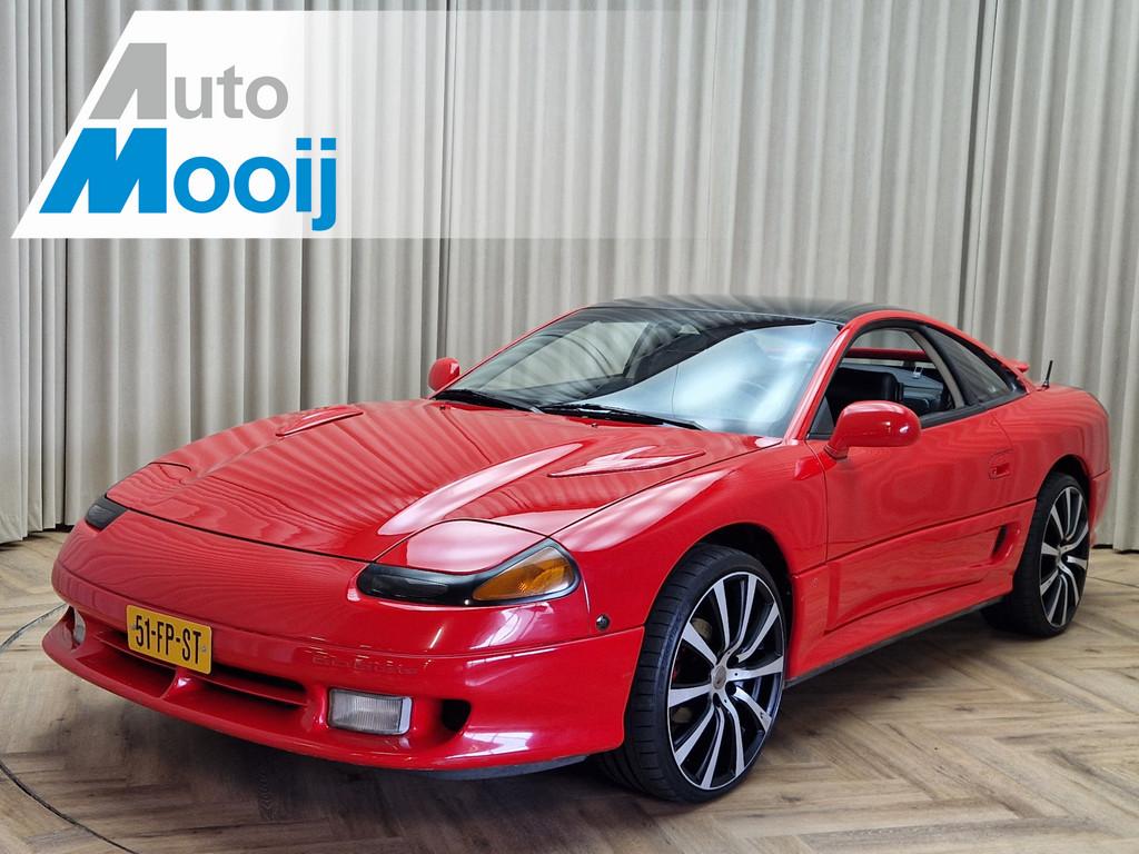 Dodge Stealth ES *Mitsubishi 3000GT* V6 DOHC | Leder | Clima, Auto's, Voorwielaandrijving, Zwart, 4 stoelen, Leder