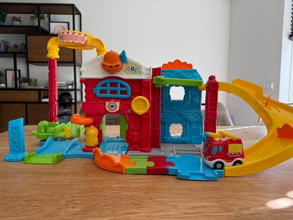 VTech brandweergarage, Ophalen of Verzenden, Zo goed als nieuw