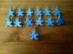 11 knoopjes in de vorm van een clown ( vintage), Ophalen of Verzenden, Zo goed als nieuw, Knoop of Knopen