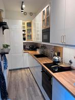 Ikea keuken wit hoogglans, Ophalen, Zo goed als nieuw, Wit, Hoekkeuken