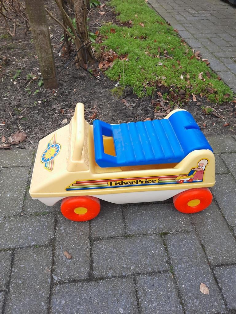 Vintage Fisher-Price Loopauto - Klassiek Speelgoed, Ophalen, Gebruikt, Loopvoertuig