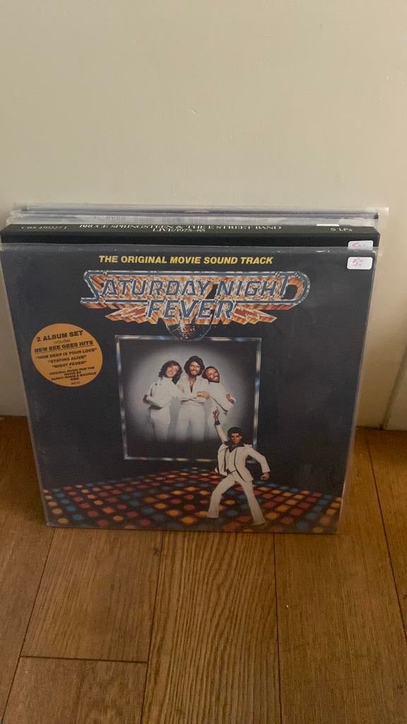 Lp Saturday night fever, ( beegees), Ophalen of Verzenden, Zo goed als nieuw, Overige formaten