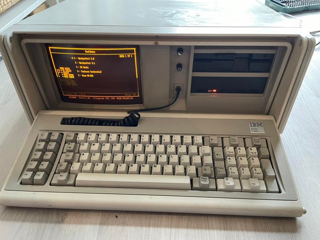 Vintage IBM 5155 Personal Computer - Werkend, Ophalen