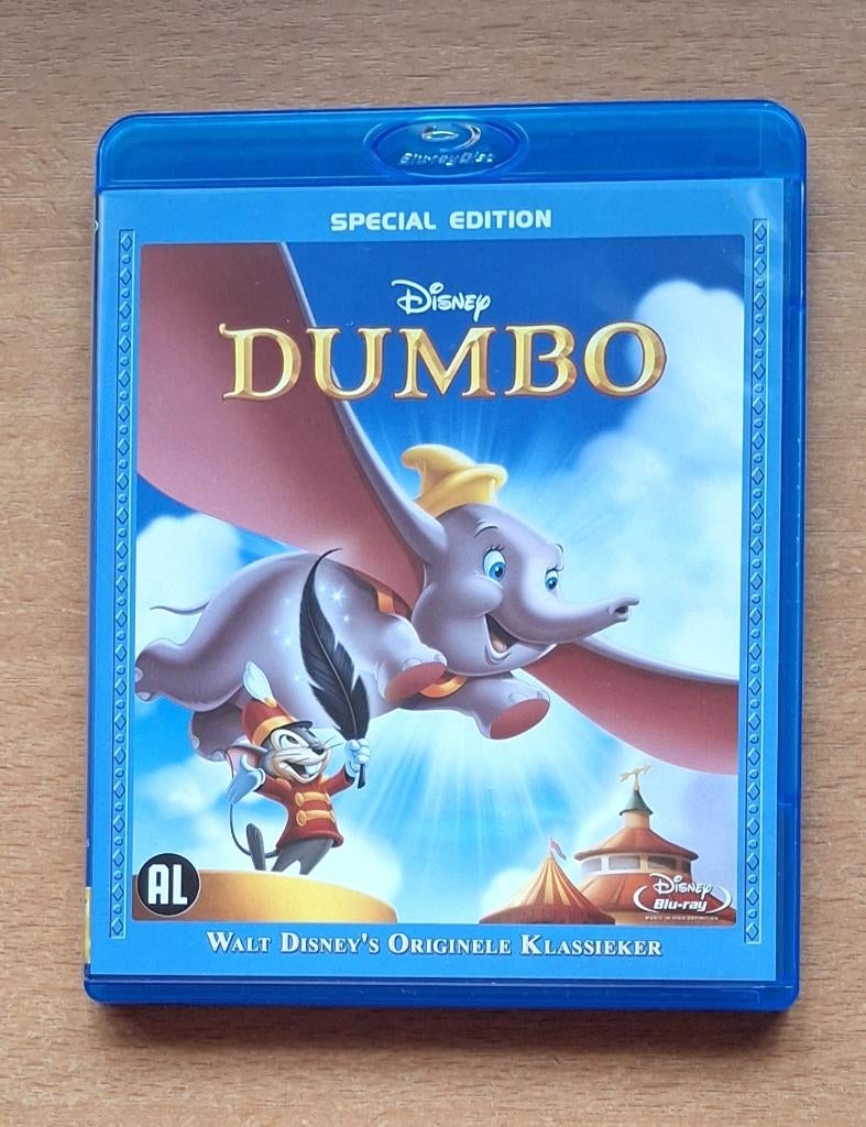 Dumbo, Cd's en Dvd's, Blu-ray, Zo goed als nieuw, Tekenfilms en Animatie, Verzenden
