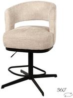 *ACTIE* Draaibare Verstelbare Barstoel Bruce Gratis Bezorgd, 5 krukken of meer, Ophalen of Verzenden, Nieuw, 60 tot 90 cm