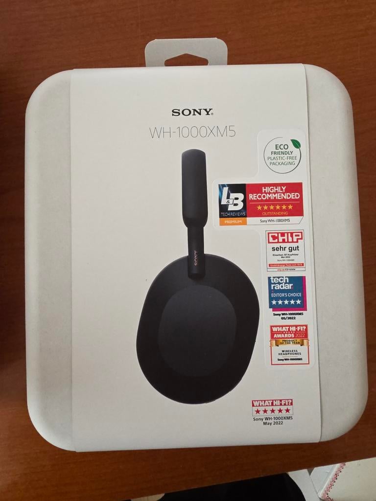 Sony WH-1000XM5 doos ongeopend, Nieuw, Ophalen of Verzenden, Over oor (circumaural), Draadloos