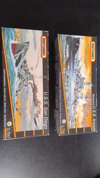 Matchbox bouwdoos schepen vintage 1:700/720 oop boten, Ophalen of Verzenden, Revell