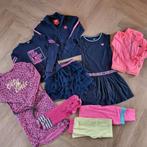 Pakket kleding meisje 128 134 spijkerbroek jurk rok tshirt, Ophalen of Verzenden, Zo goed als nieuw, Maat 128