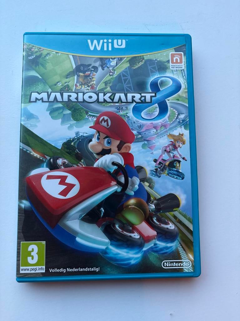 Mario Kart 8 - Wii U, Spelcomputers en Games, Games | Nintendo Wii U, Gebruikt, Racen en Vliegen, Eén computer, Ophalen of Verzenden