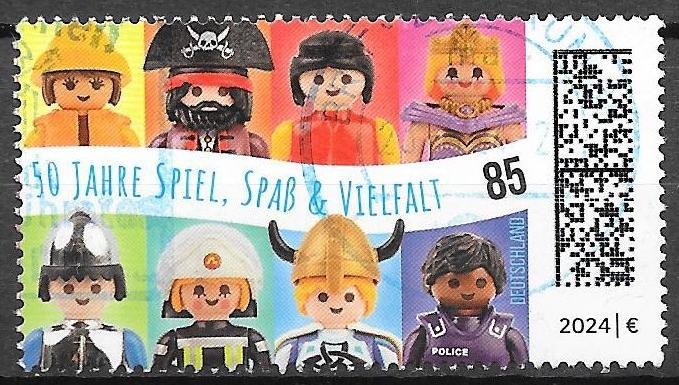 Duitsland: Mi. 3820 uit 2024, Postzegels en Munten, Postzegels | Europa | Duitsland, Gestempeld, 1990 tot heden, Ophalen of Verzenden