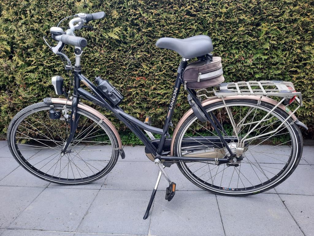 Union Damesfiets Goldrun 7 versnellingen, Versnellingen, Ophalen, Overige merken, 53 tot 56 cm