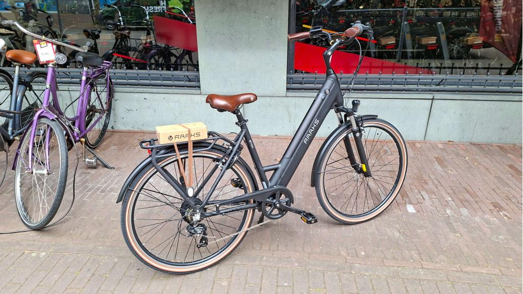 Fietshokje Raaks: Raaks Eton E-bike Zwart, Fietsen en Brommers, Fietsen | Dames | Damesfietsen, Niet ingevuld, Nieuw, Niet ingevuld