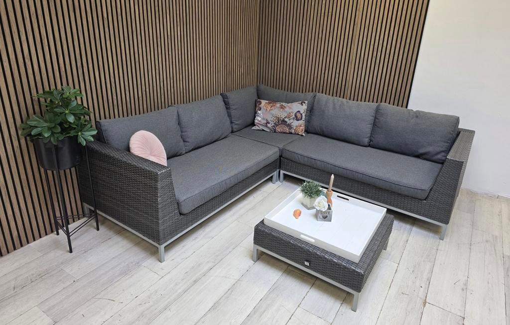 Gave stevige loungeset van Pure Collection, Ophalen of Verzenden, Wicker