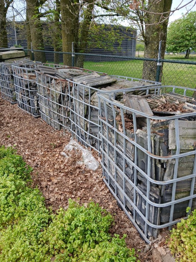 Gebruikte dakpannen, ongeveer 800 stuks, Ophalen