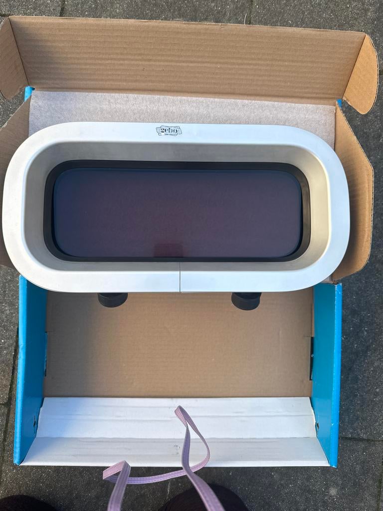 Gebo patrijspoort 2  stuks, Watersport en Boten, Ophalen of Verzenden, Zo goed als nieuw, Dekbeslag, Zeilboot of Motorboot