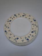 DE servies Wawel geel blauwe bloemen, Ophalen, Gebruikt, Bord(en), Overige stijlen