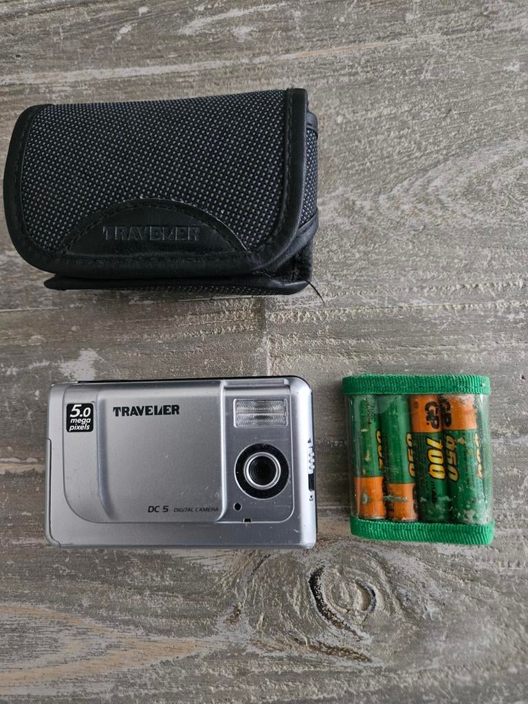 Traveler DC 5 digitale camera met tasje, Ophalen of Verzenden, Zo goed als nieuw, Giovanni.marissa@gmail.com, Gerlach