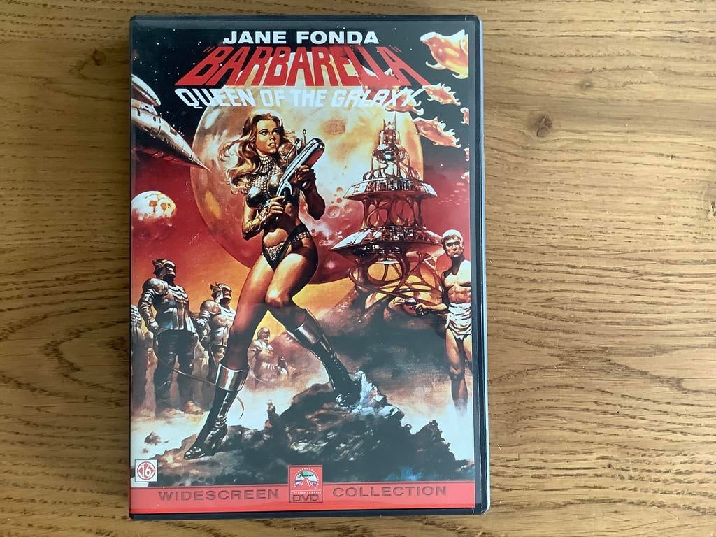 10). BARBARELLA, Roger Vadim met Jane Fonda, Marcel Marceau., Alle leeftijden, Ophalen of Verzenden, Zo goed als nieuw