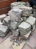 30 a 35 stuks granieten kinderkopjes / kasseien, Tuin en Terras, Grind, Keien en Split, Ophalen, Zo goed als nieuw, Graniet