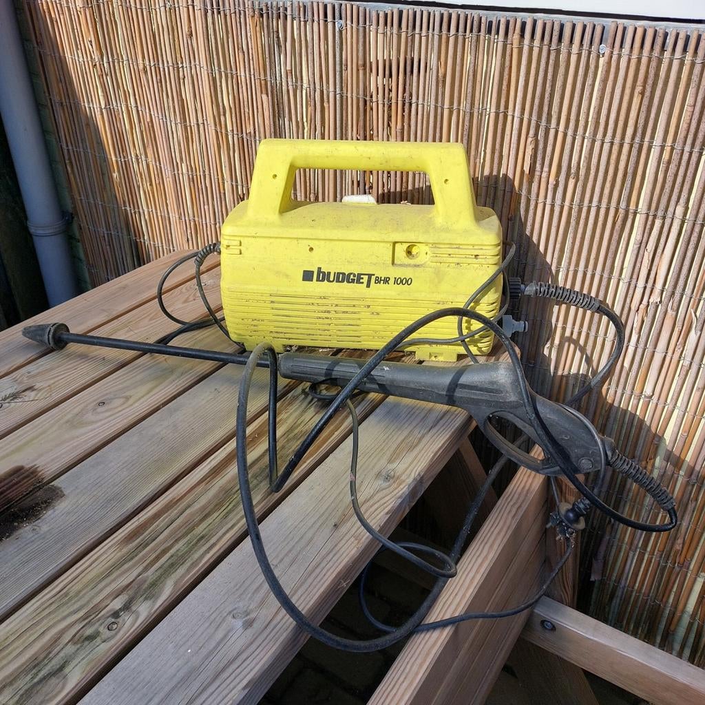 Budget hogedrukreiniger BHR1000, Ophalen of Verzenden, Zo goed als nieuw, Elektrisch