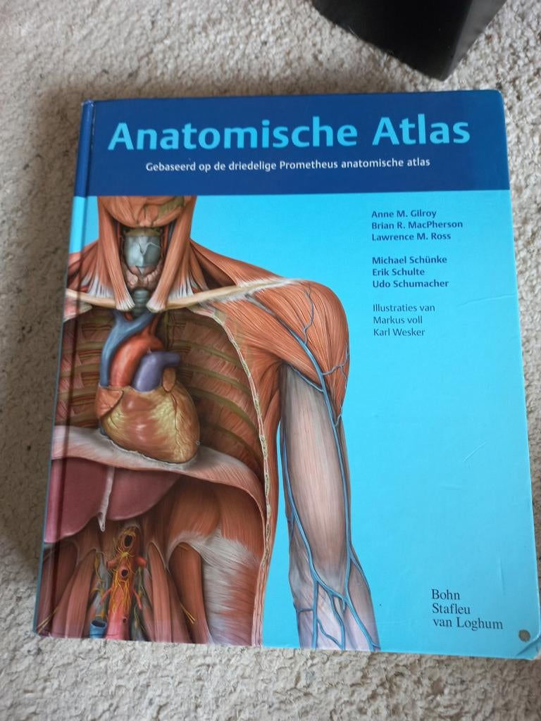 A.M. Gilroy - Anatomische Atlas Prometheus eendelige editie, Boeken, Ophalen of Verzenden, Zo goed als nieuw, A.M. Gilroy; B.R. MacPherson; L.M. Ross