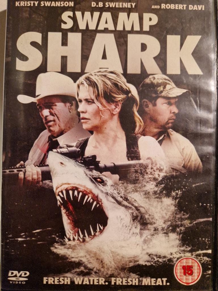 Swamp Shark, Cd's en Dvd's, Dvd's | Horror, Zo goed als nieuw, Monsters, Vanaf 16 jaar, Ophalen of Verzenden