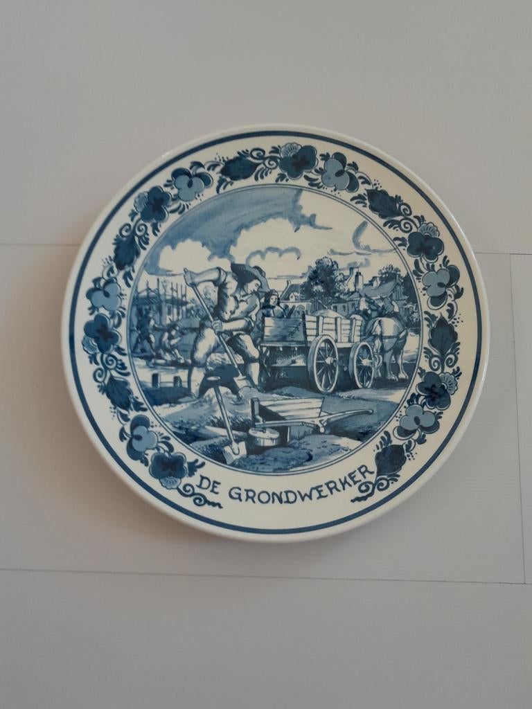 Delftsblauw bord., Ophalen